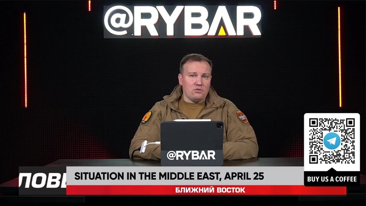 ►🚨▶◾️⚡️⚡️🇮🇱⚔️🇵🇸 Rybar Review of the Middle East on April 25 2024
