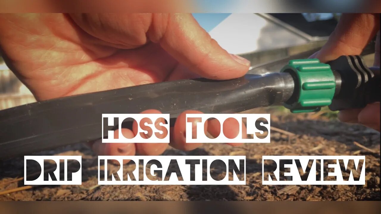 Hoss Tools Drip Irrigation Review | NOT SPONSORED | In The Garden Again | #hosstools