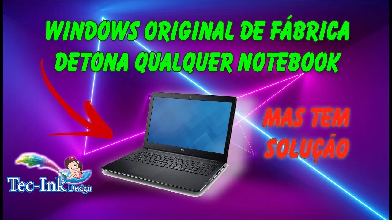 Como Otimizar O Windows Para Obter O Melhor Desempenho? Notebook Dell Inspiron C/ Windows De Fábrica