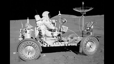 On 1971 NASA put car on the moon