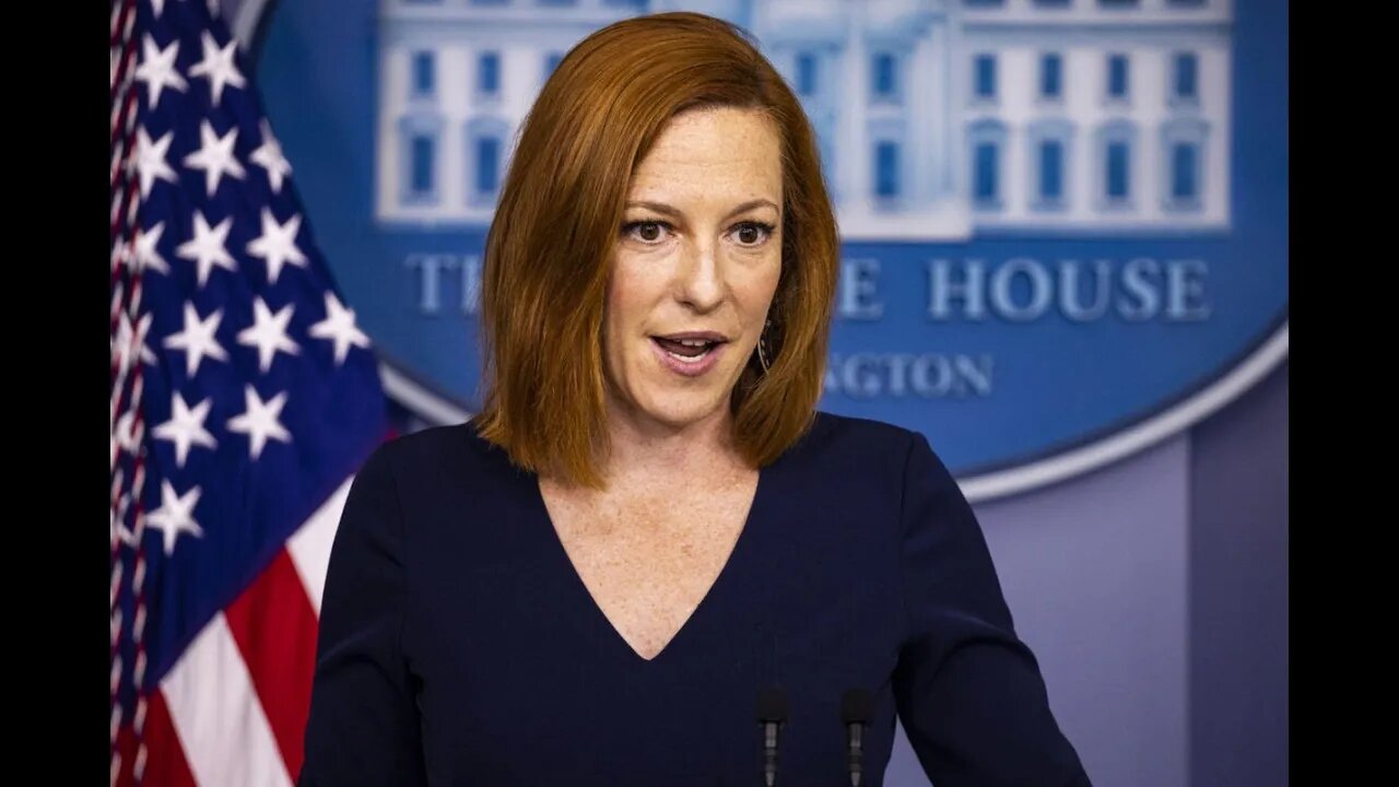 LIVE: White House press secretary Jen Psaki holds news conference