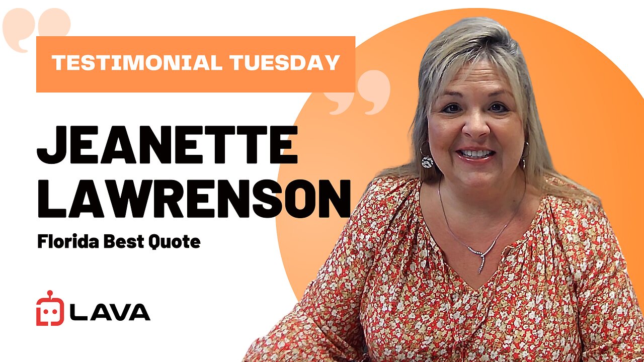 Jeanette Lawrenson for Testimonial Tuesday