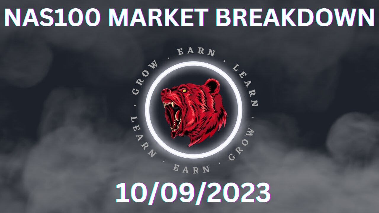 NAS100 MARKET BREAKDOWN | 10/09/2023