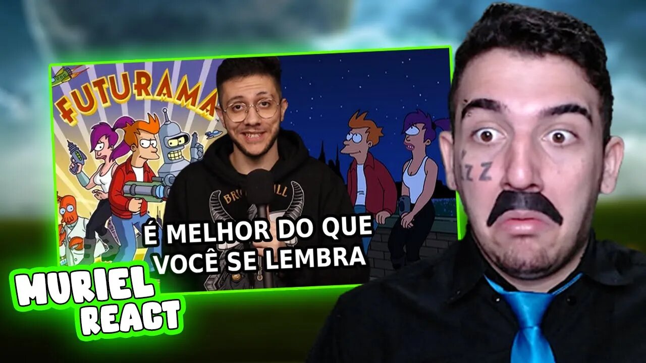 A ANIMAÇÃO MAIS GENIAL DA MINHA INFÂNCIA | BRUNO RATAQUE | LÉO MURIEL REACT