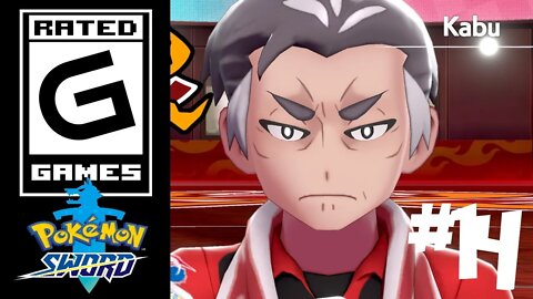Pokemon Sword - Part 14 - Fire Gym Leader Kabu