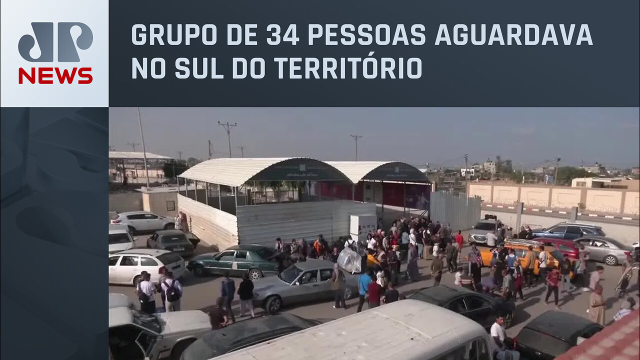 Brasileiros são autorizados a sair de Gaza