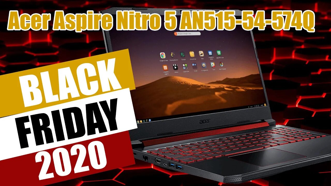 Black Friday Acer Nitro 5 AN515-54-574Q Vale a pena? Comparações de preços