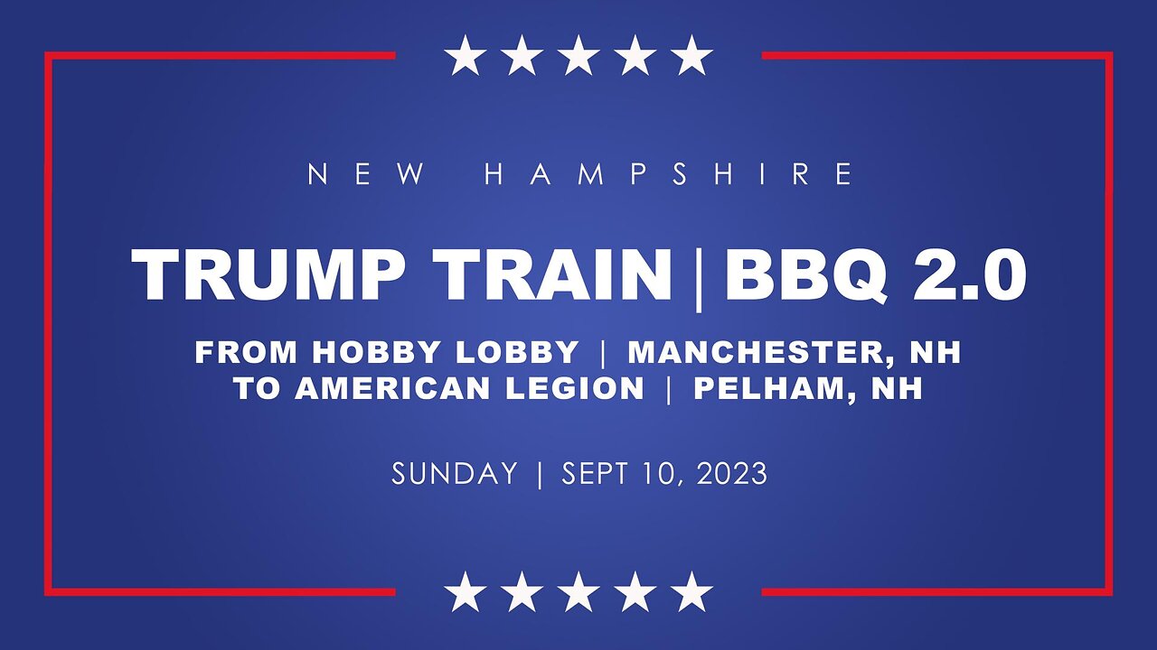 NH4TRUMP - TRUMP TRAIN | BBQ 2.0 | AMERICAN HEART