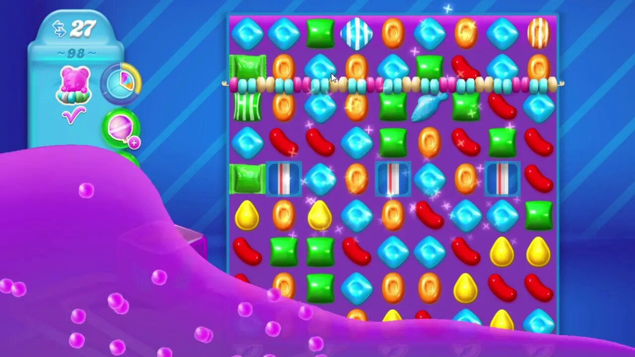Candy Crush Soda Saga Level 98