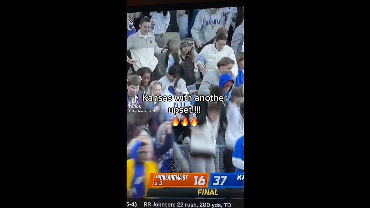 another upset for Kansas