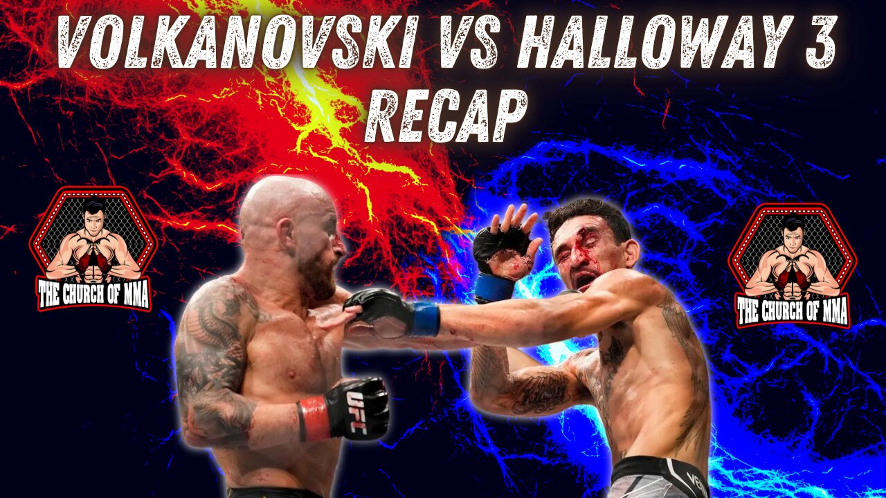 ALEXANDER VOLKANOVSKI ABSOULUTLY DESTROYS MAX HOLLOWAY OVER 5 RDS! IS HE P4P BEST?