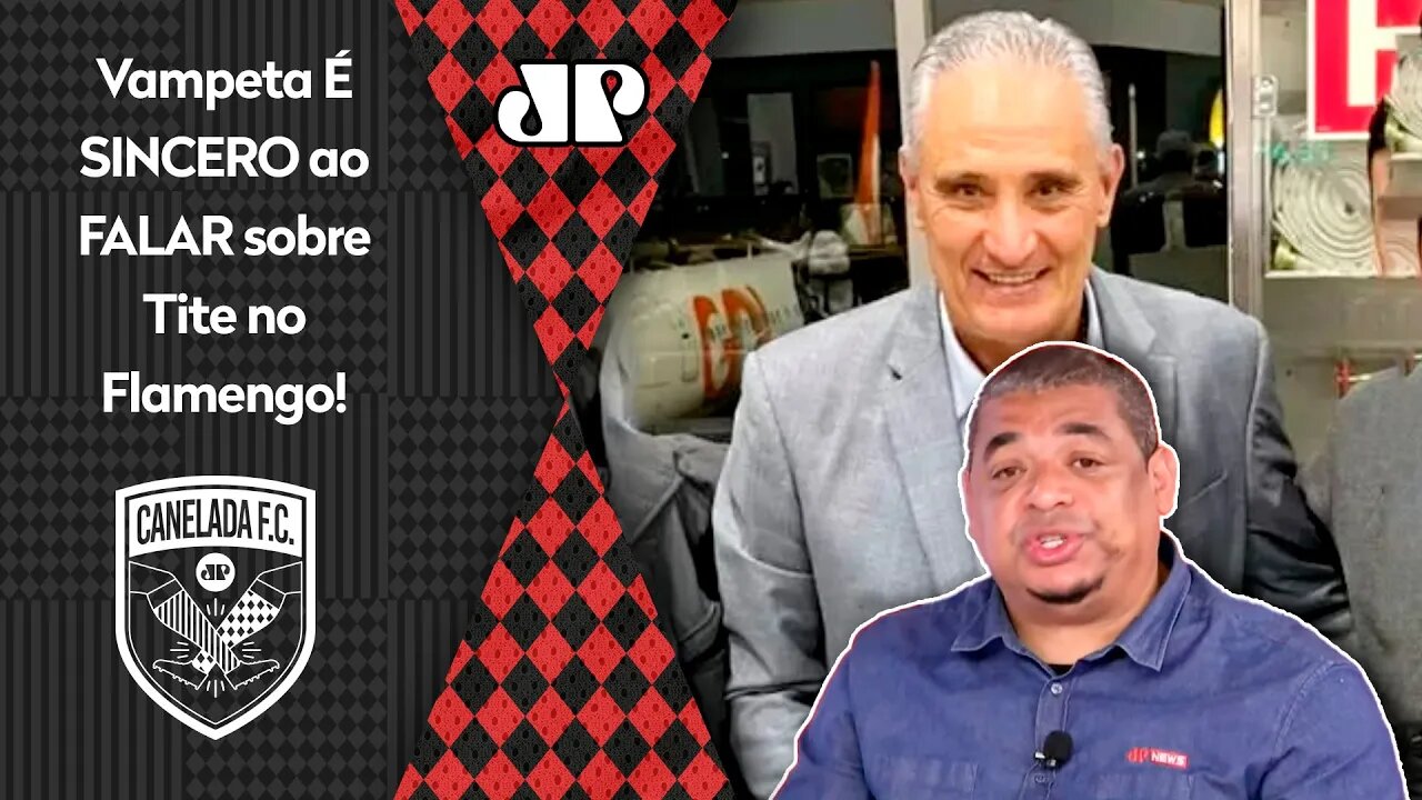 Tite VAI SE QUEIMAR se for pro Flamengo E NÃO pro Corinthians? "Cara, EU ACHO que..." Vampeta FALA!