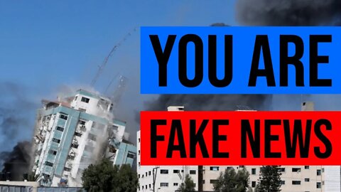 Israel Bombs Mainstream Media Building In Gaza