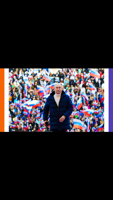 Massive Turnout To Hear Putin Speak