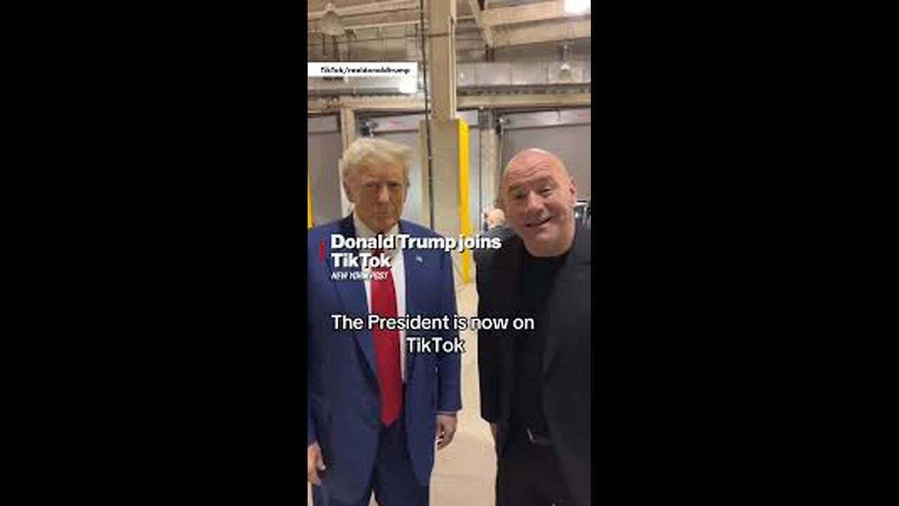 Former President #DonaldTrump has joined #TikTok — and he’s already getting HUUUGE.