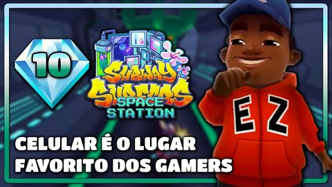 Subway Surfers Estação Espacial | Caçada Sazonal Nível 10 com o EZ