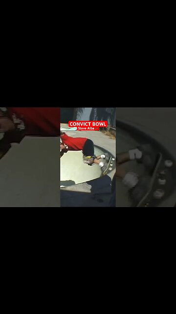 SALBA Backside Nose Grind Over Box for The Skateboard Mag Photoshoot @ Convict Bowl #stevealba