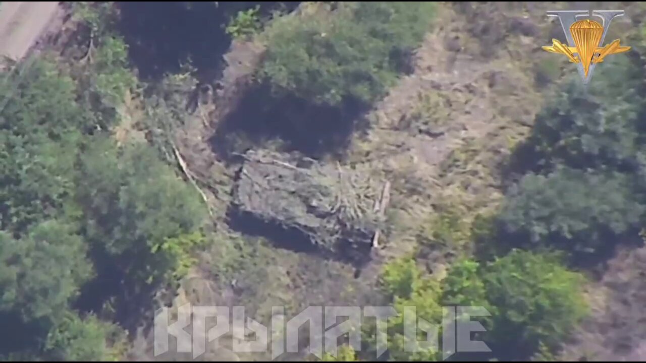 Destruction of the Ukrainian BMP-2 by the Lancet kamikaze drone.