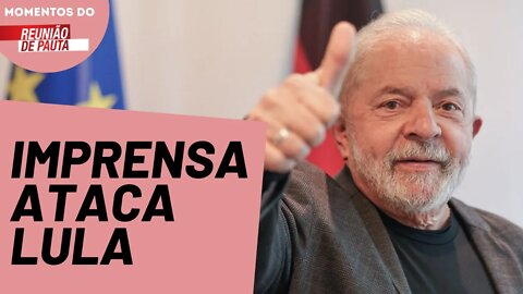 Imprensa burguesa ignora viagem de Lula à Europa | Momentos do Reunião de Pauta