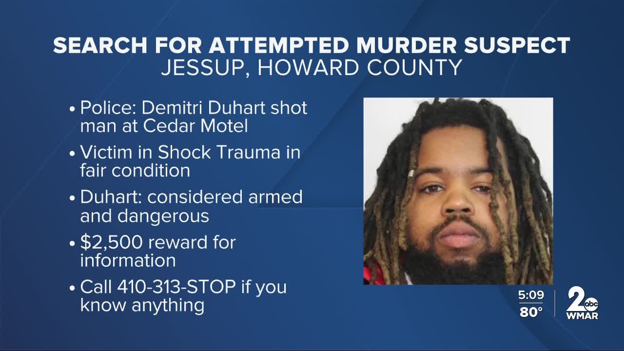$2,500 reward for information leading to alleged Jessup shooter
