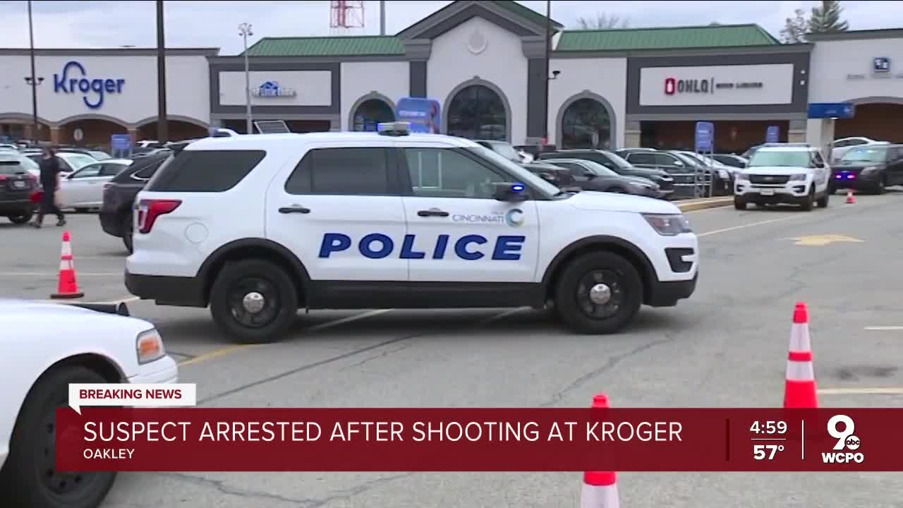 Suspect arrested in connection with Oakley Kroger shooting