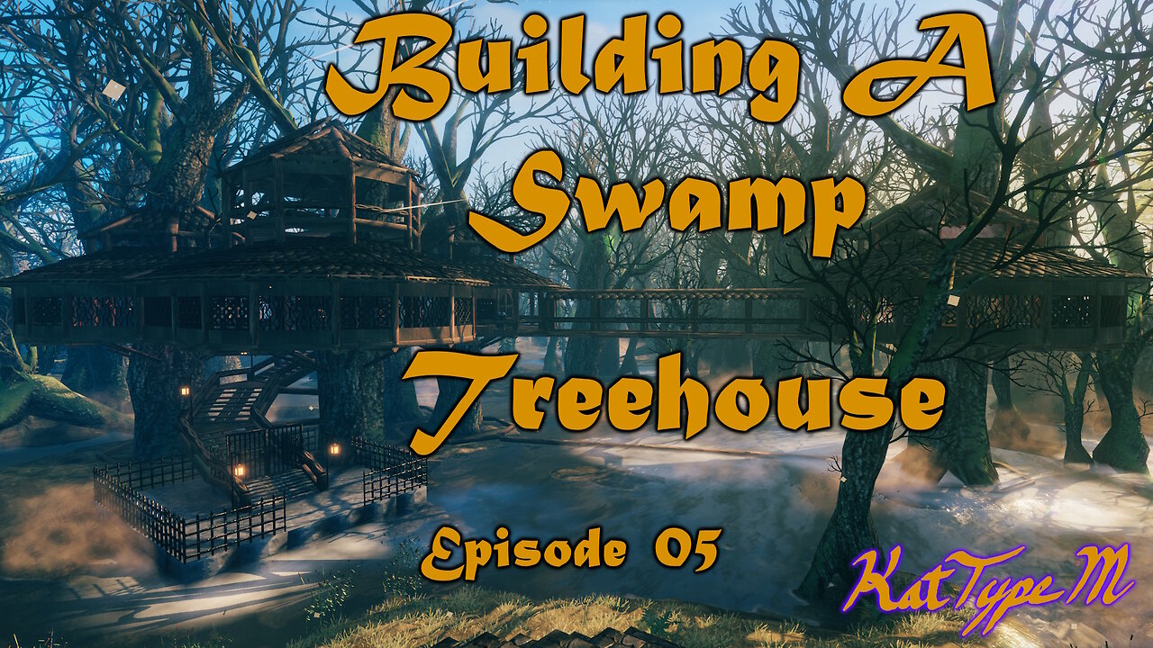 Building A Swamp Treehouse Valheim Episode 05