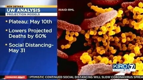 UW Analysis Finds Up To 60% LESS Deaths In Washington State From Covid-19 Than Projected!