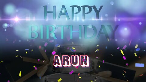 Wish you a very Happy Birthday Arun from Birthday Bash