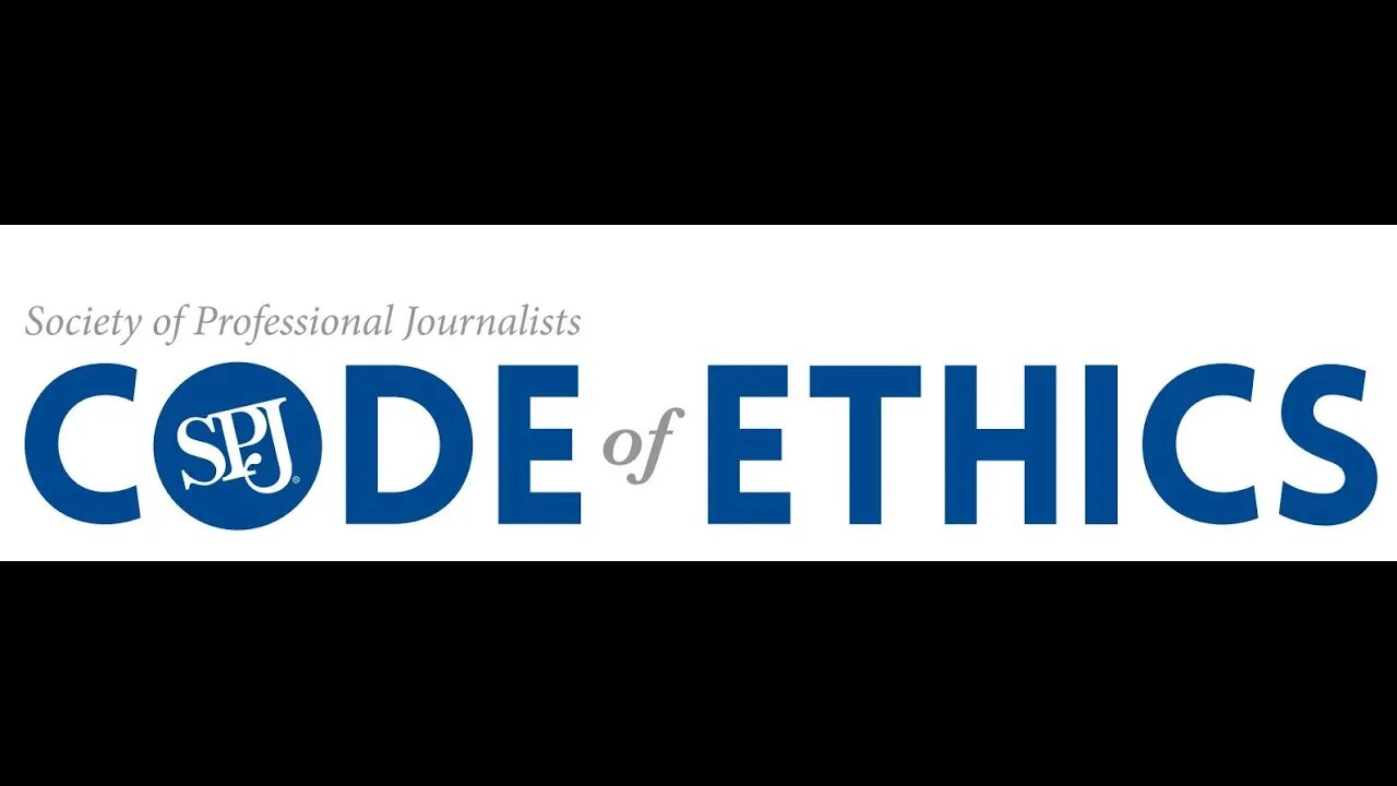 Journalism Code of Ethics