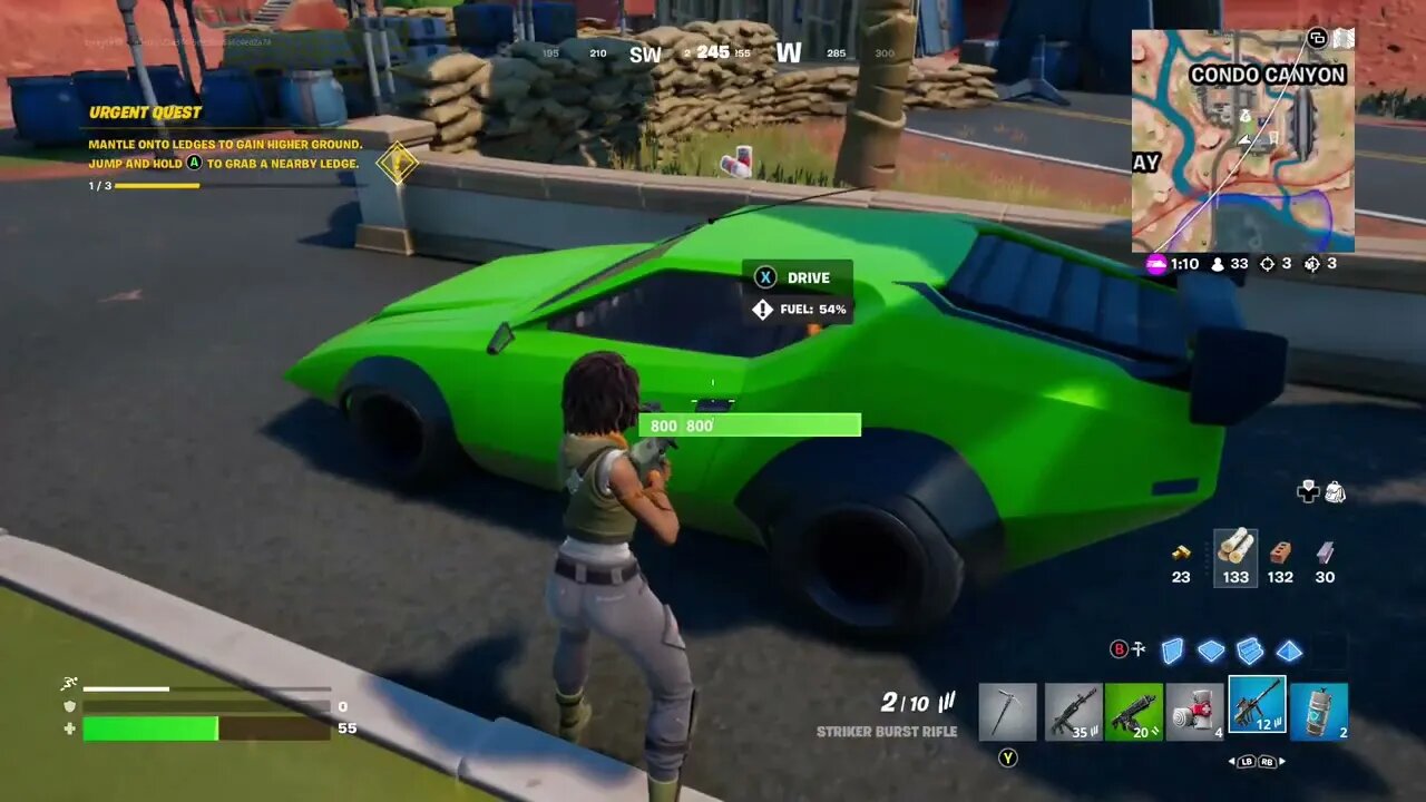 playing some fortnite