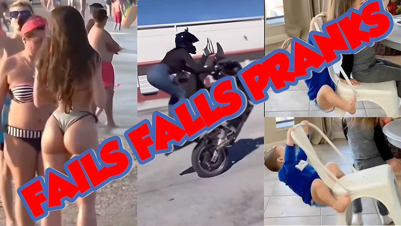 FUNNY FALLS, FAILS AND PRANKS COMPILATION 39