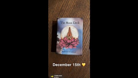 December 15th oracle card: collaboration