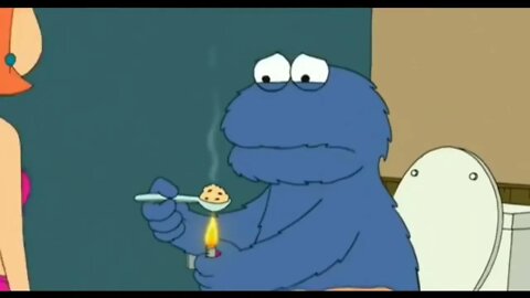 Family Guy Drugs are Bad Cookie Monster Bit