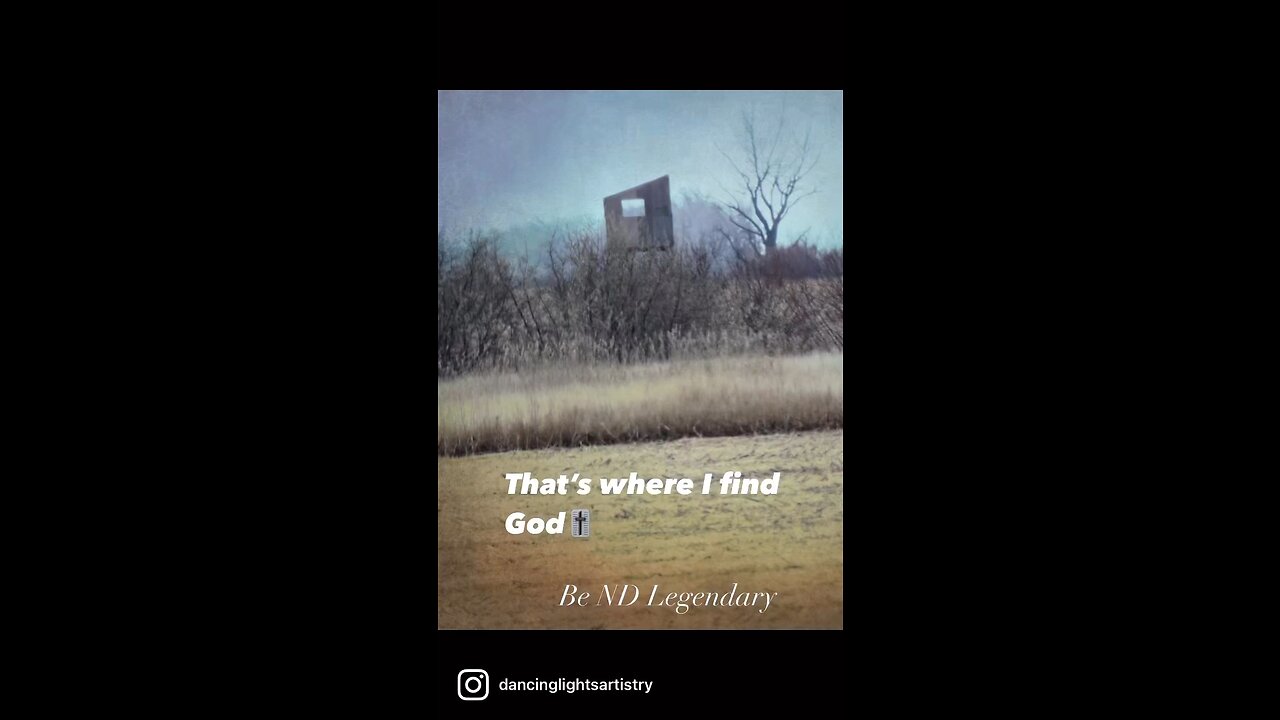 That’s where I find God🎚