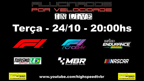 🏎️ ALUCINADOS POR VELOCIDADE IN LIVE