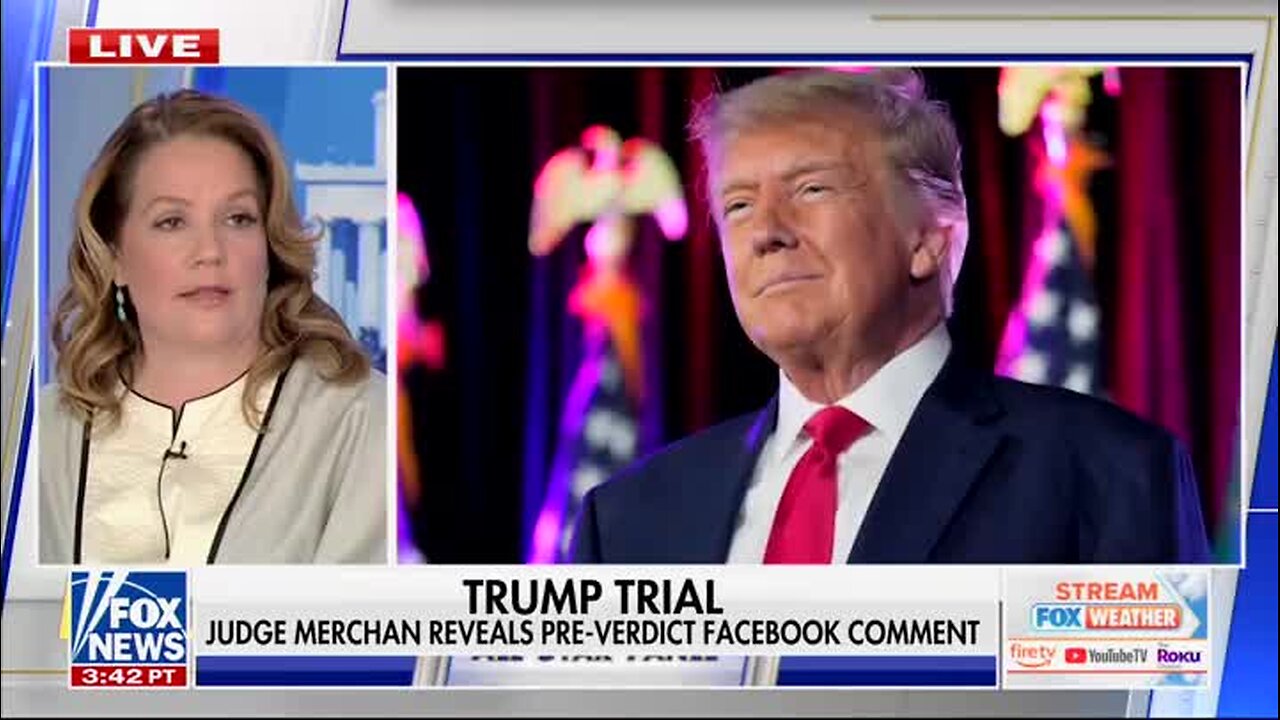 ‘It Gives Glimmer of Hope’: Williams on Judge Merchan Revealing Pre-Verdict Facebook Comment