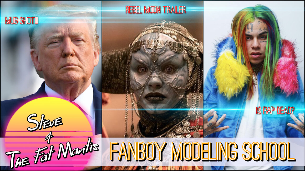 TRUMP'S MUGSHOT! REBEL MOON TRAILER! IS RAP DEAD?