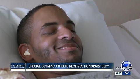 Honorary ESPY given to Special Olympic athlete battling cancer in the hospital