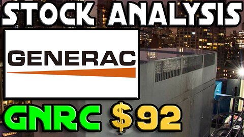 Stock Analysis | Generac Holdings Inc. (GNRC) | THIS GOT ME MAD