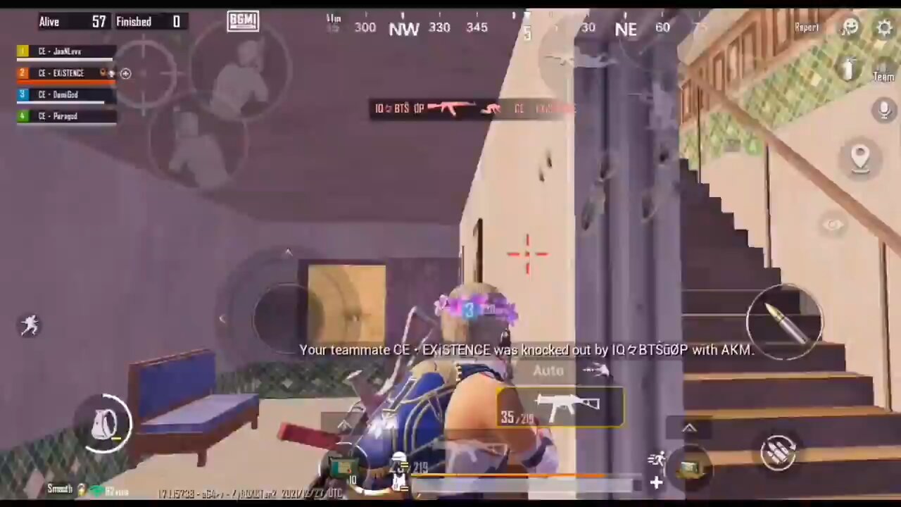 BGMI full Rush Gameplay👈