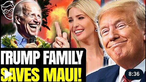 Trump Family Travels To Maui in Secret Visit To Serve Fire Victims After Biden FLIPPED-OFF By Island