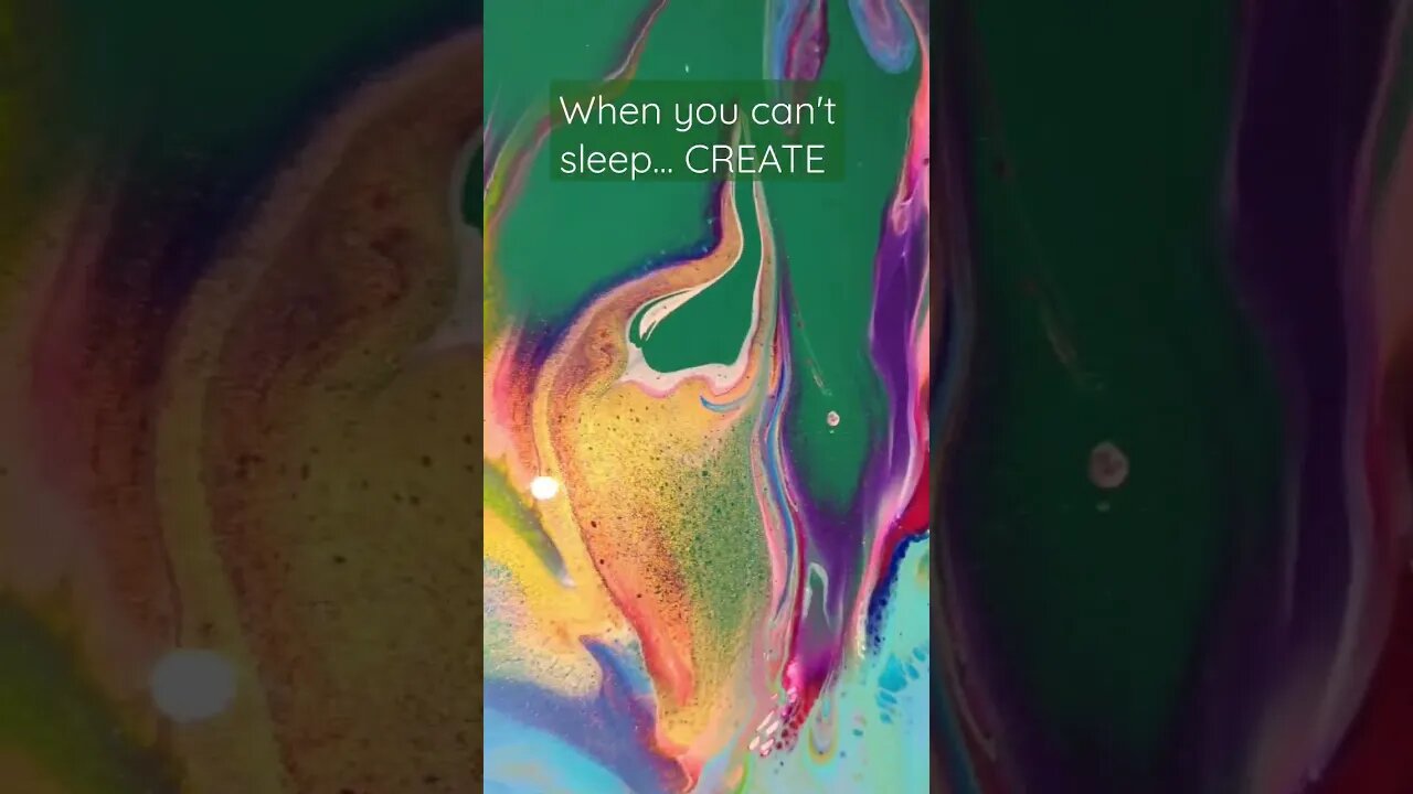 When you can't sleep... CREATE!