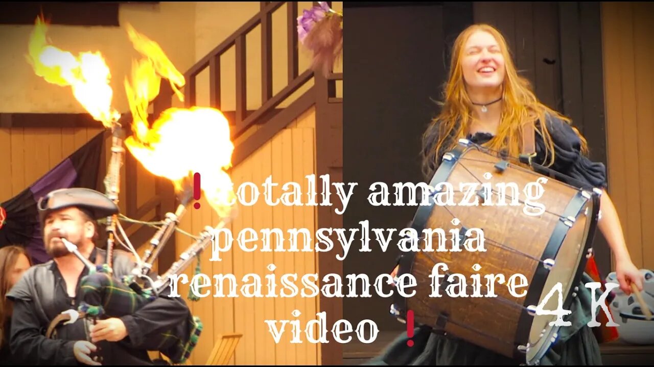 Best renaissance faire video ever made (4k)