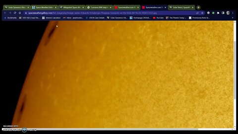 Strangeties, Solar Weather update