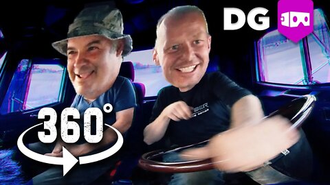 360° Driving a 1977 Peterbilt 2-Stroke Detroit Semi Truck