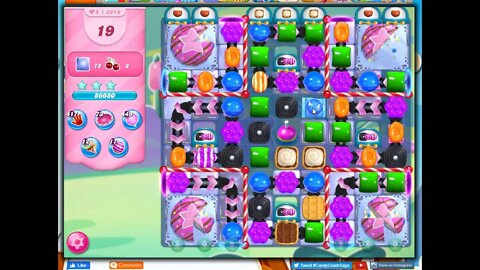 Candy Crush Level 3619 Talkthrough, 35 Moves 0 Boosters