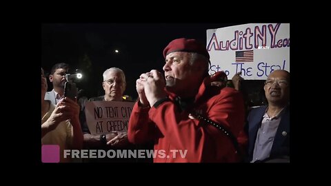 GUARDIAN ANGELS PATRIOT CURTIS SLIWA💜🇺🇸🏅WILL MAKE AMERICA SAFE AGAIN🇺🇸🗽⭐️💫