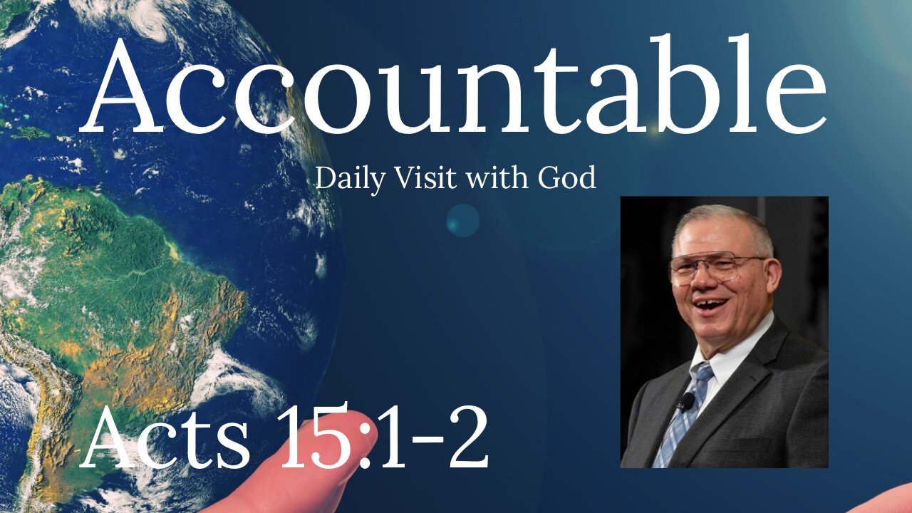 Acts 15:1-2, Accountability Between Churches