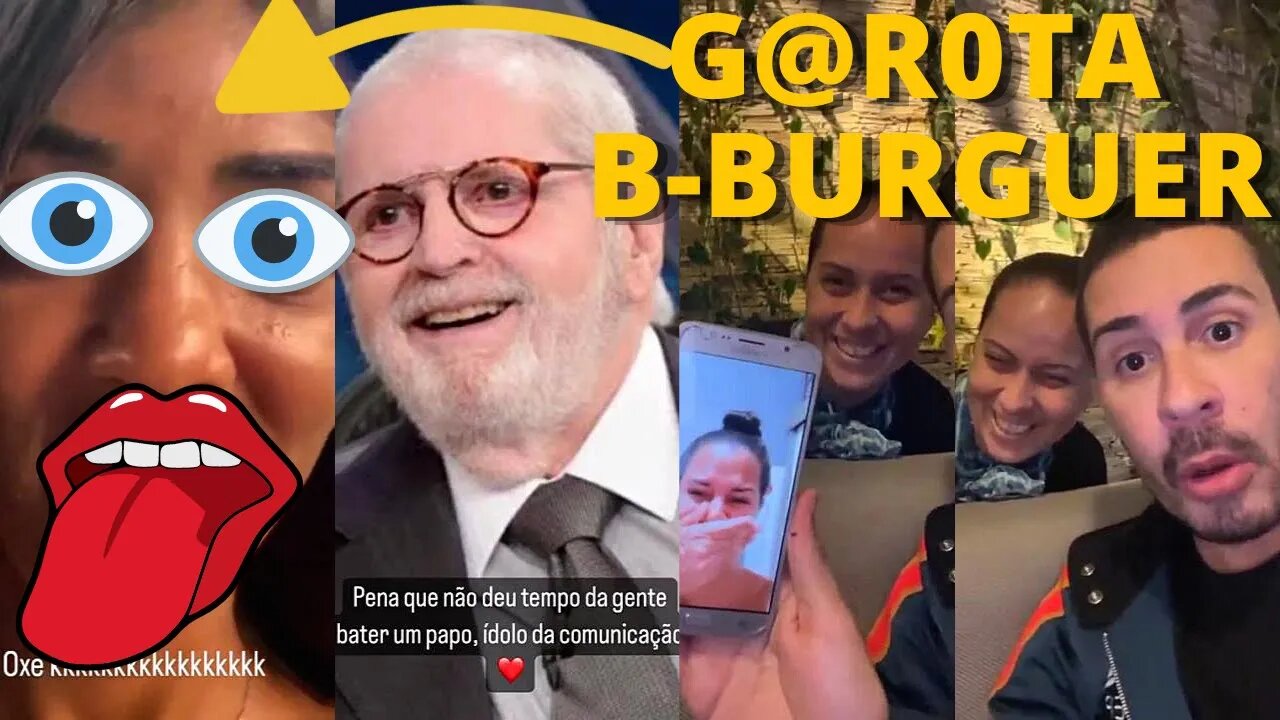 CONHEÇA A MAIS NOVA GAR0T@ PROPAG@NDA DA B BURGUER QUE CARLINHOS QUER CONTRATAR