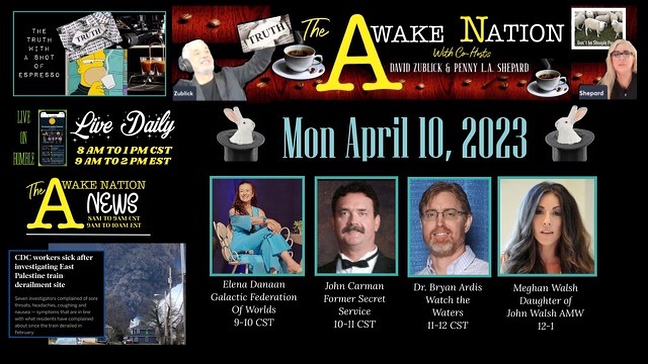 The Awake Nation 04.10.2023 Woman Rescued By The Galactic Federation!